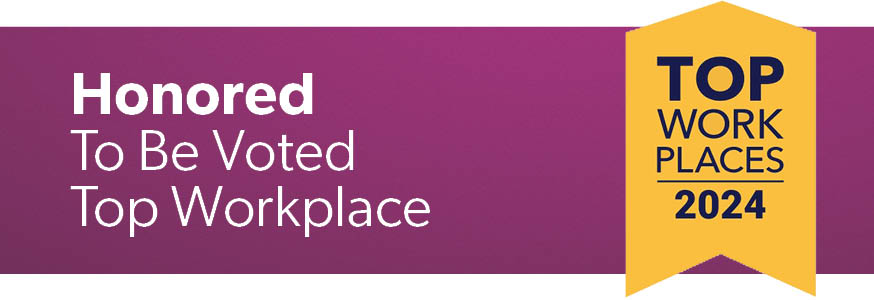 banner image of the top workplaces award 2024